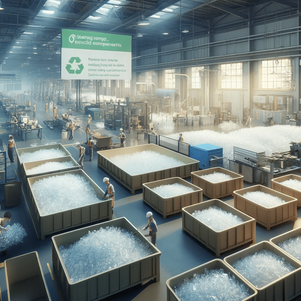 Fábrica de reciclaje de acrílico. Construcción de láminas de policarbonato con residuos y plástico | Acrilfrasa