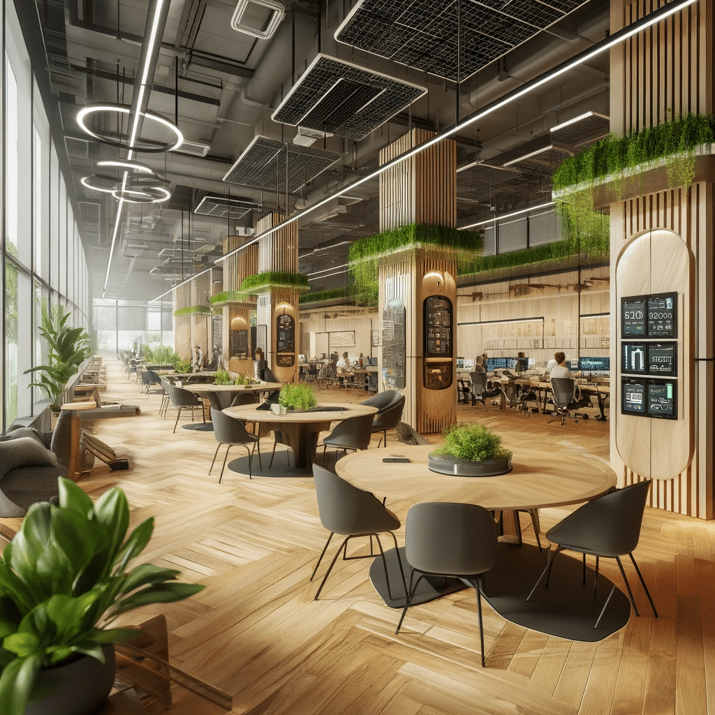 Espacio de coworking innovador y funcional. Empresas empleados diseño procesos tendencia empresas diseño empleados madera | Acrilfrasa