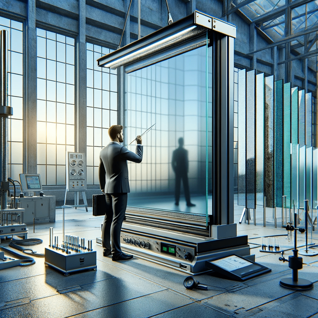 Evaluación de calidad de vidrio templado laminado | Acrilfrasa