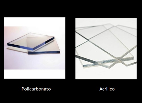 Acrílico y policarbonato - Plásticos transparentes