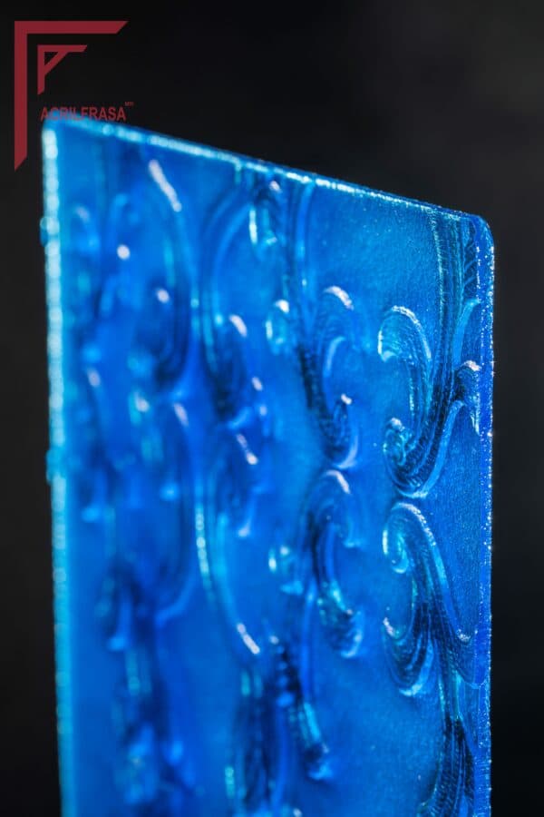 Plástico Filigrana Azul de 80 X 180 cm en 2.6mm - Image 2