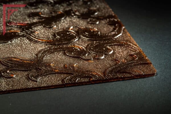 Plástico Filigrana Bronce de 80 X 180 cm en 2.6mm - Image 2
