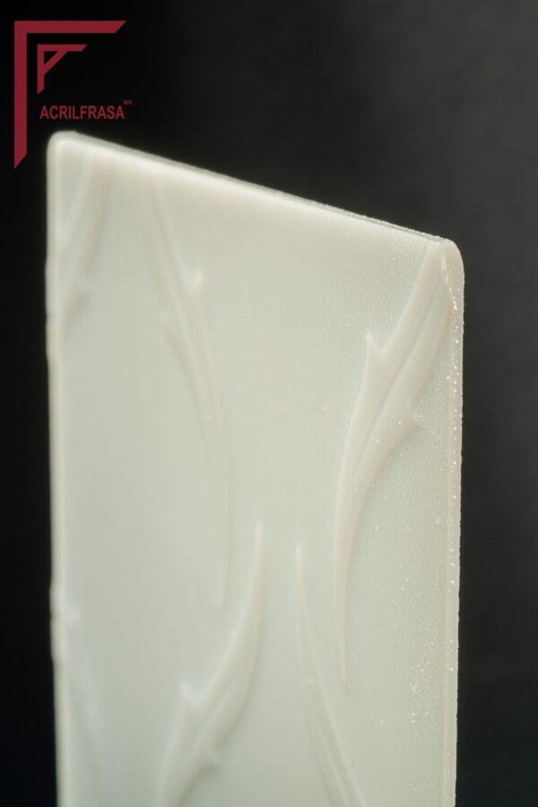 Plástico Olivo Blanco de 70 X 180 cm en 2.6mm