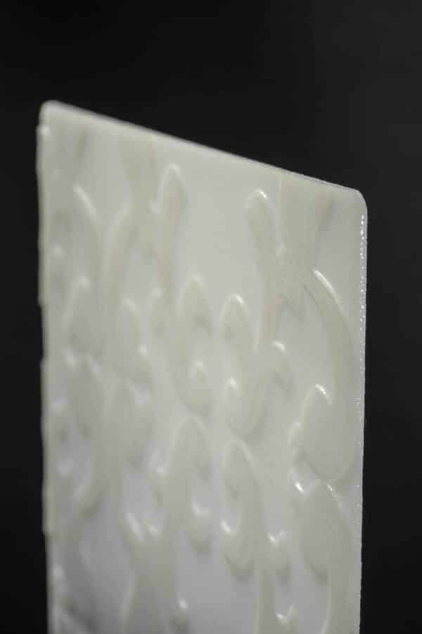 Plástico Filigrana Blanco de 100 X 180 cm en 2.6mm - Image 2