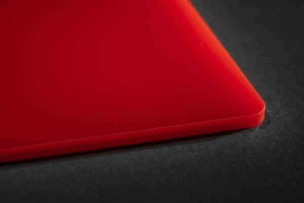 Lámina de Acrílico Rojo L-122 de 1.20 X 1.80 m de 3 mm