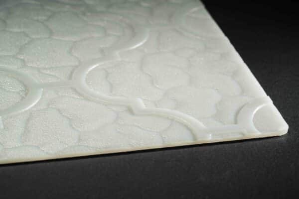 Plástico Morisco Blanco de 70 X 180 cm en 2.6mm