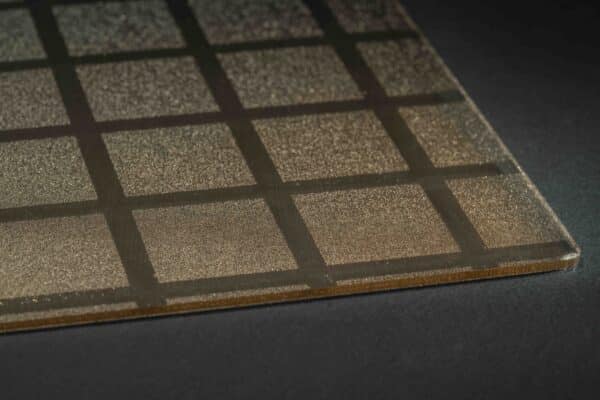 Plástico Mosaico Champagne de 70 X 180 cm en 2.6mm