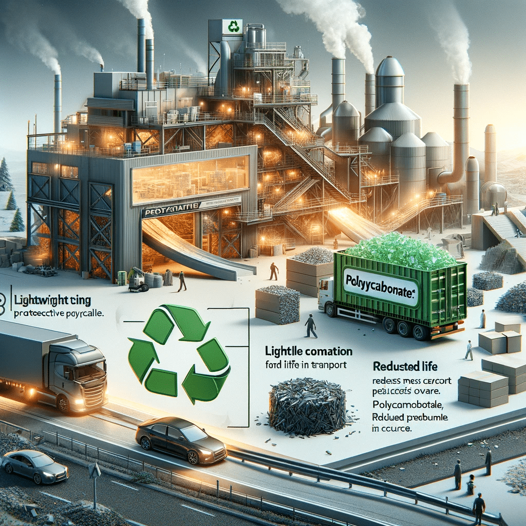 Reciclaje de policarbonato para promover una economía circular. Metacrilato y acrílico en láminas, lugar de revestimientos. | Acrilfrasa.