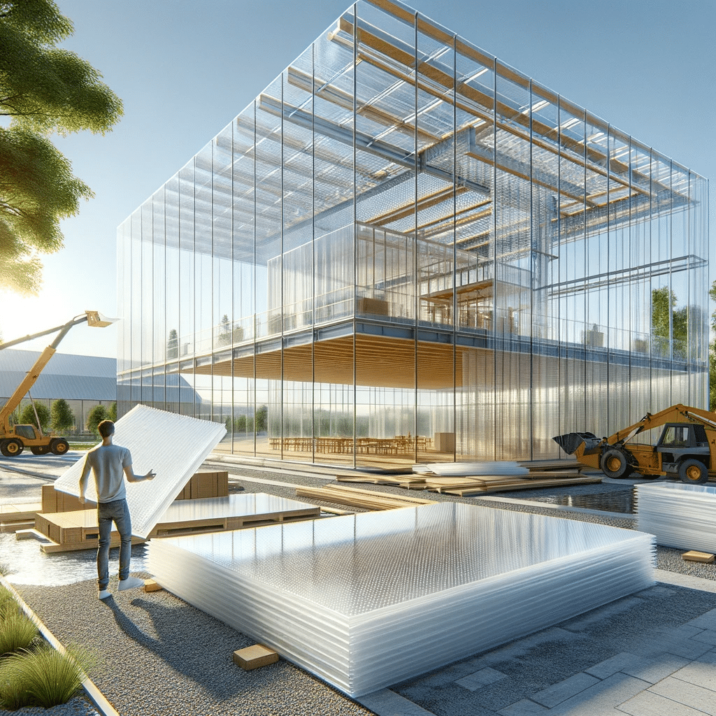 Construcción sostenible con policarbonato. Diseño sostenible con policarbonato en fachadas modernas  | Acrilfrasa
