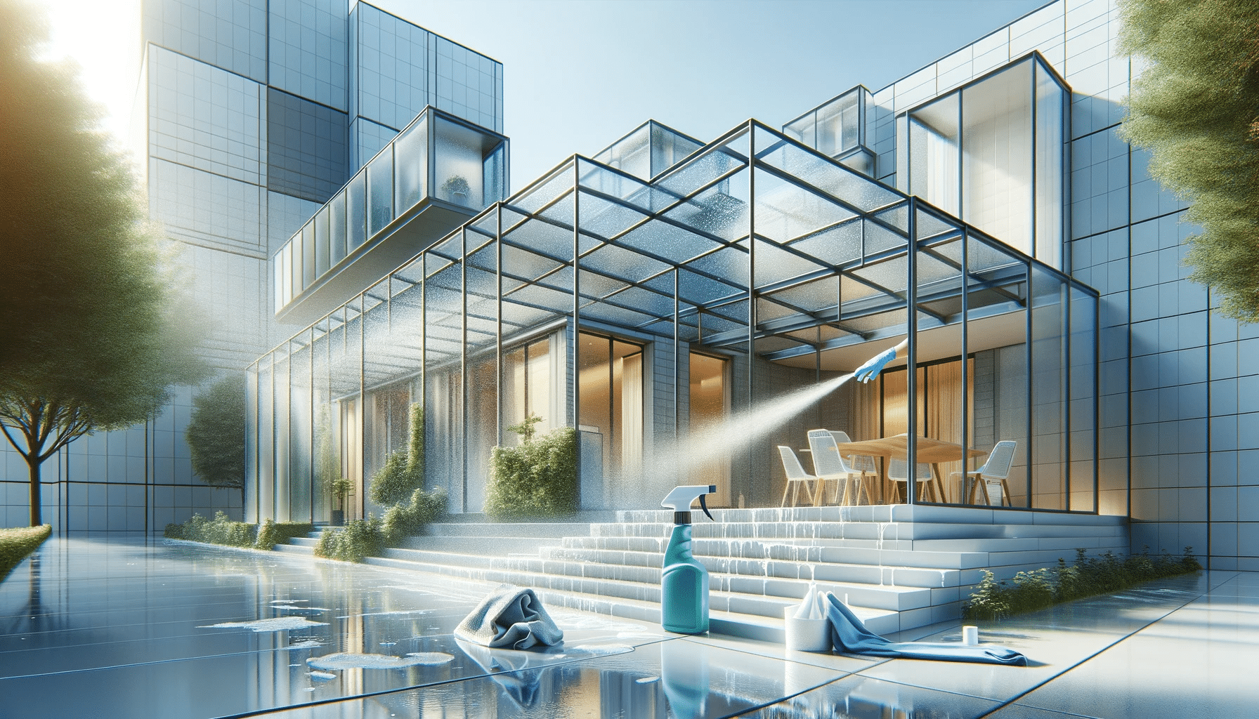 Entorno arquitectónico mostrando techos y fachadas de policarbonatos resistentes. | Acrilfrasa