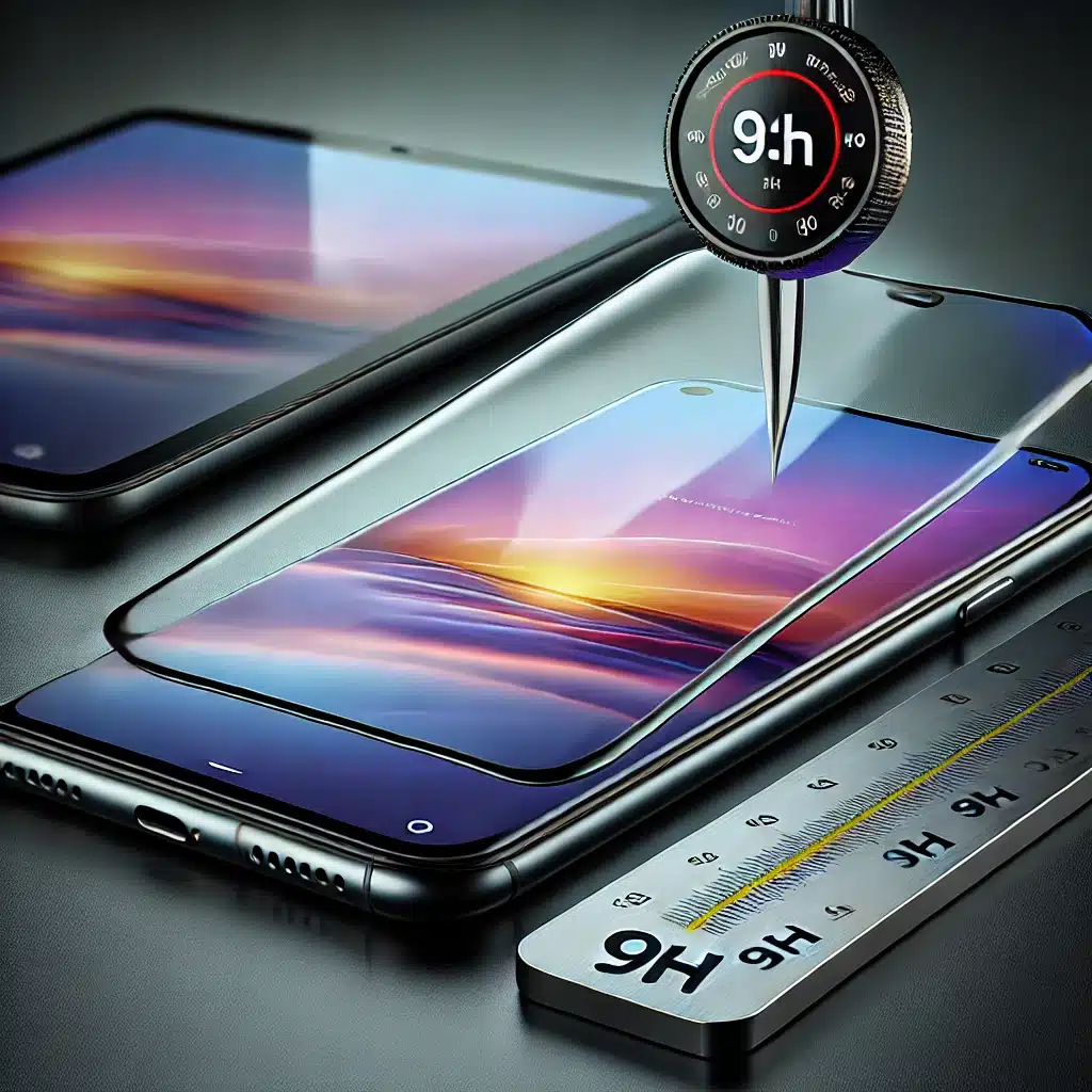 Primer plano de un smartphone y una tablet con cristal templados de 0.3 a 0.5 mm de grosor. Hornos proceso gama paneles horno información aplicación usos gracias industria protectores seguridad producción tecnología | Acrilfrasa.