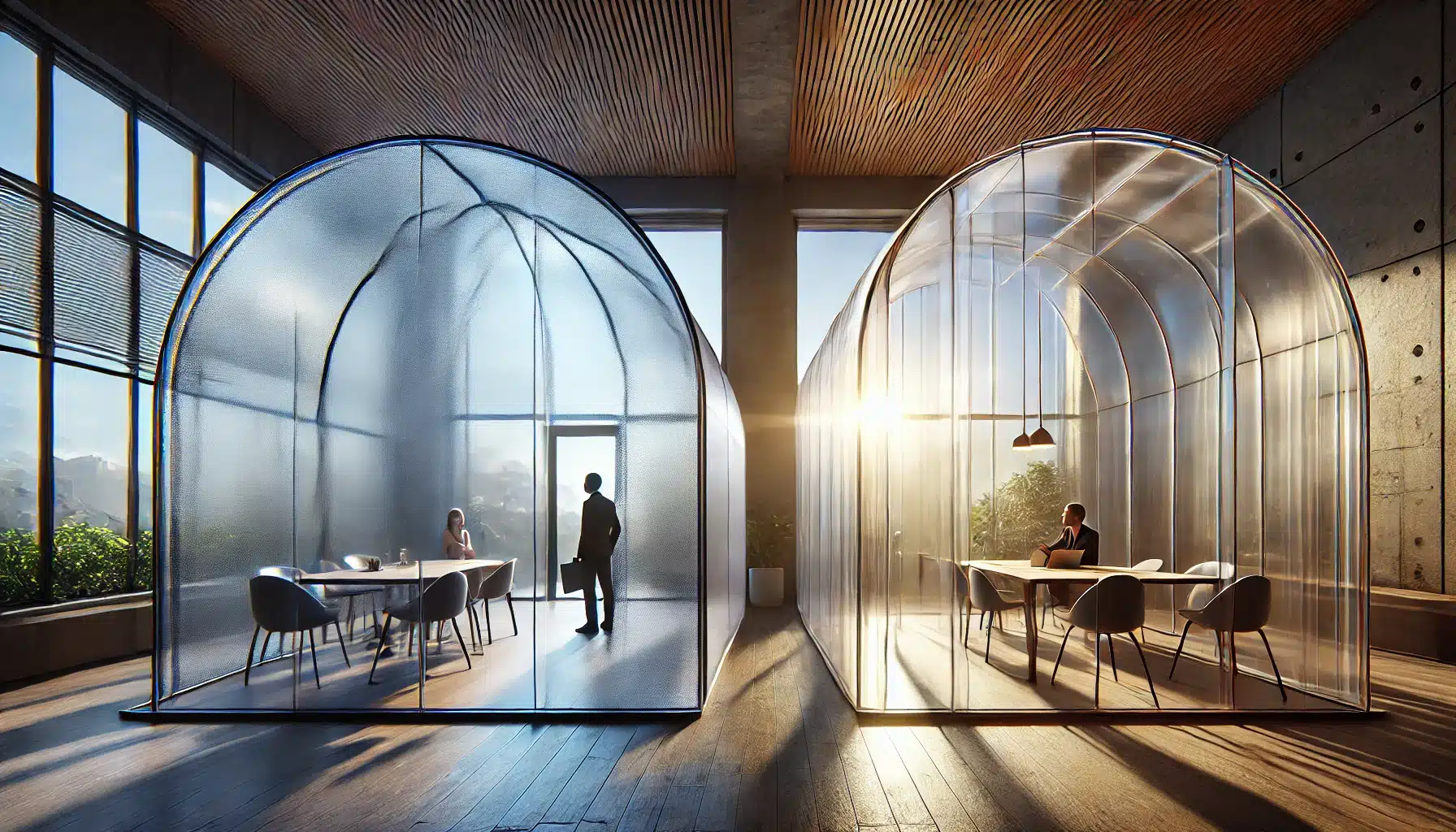 Comparación estética entre policarbonato y acrílico | Acrilfrasa