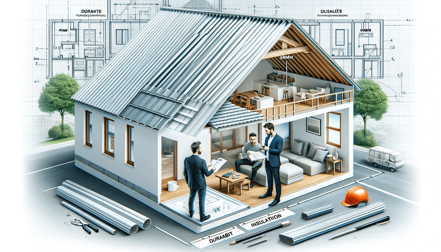 Proyecto de techo de policarbonato terminado con asesoría de expertos y cliente satisfecho. Material placa espesor placas medidas resistencia al impacto transmisión de luz medida espesores ancho materiales estructura| Acrilfrasa